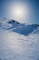 Imagine sliding down an icy mountain slope