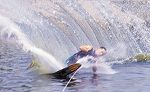 Waterskiing photo to illustrate making your own adventures