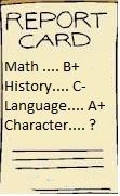 Report Card illustration courtesy Karissa Carter
